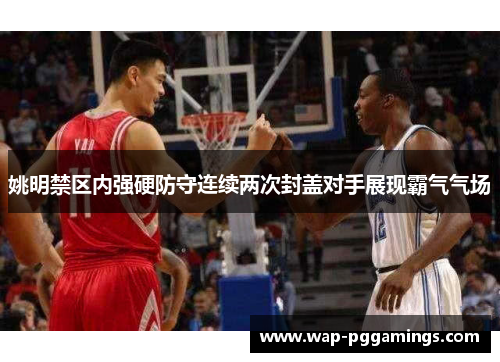 姚明禁区内强硬防守连续两次封盖对手展现霸气气场